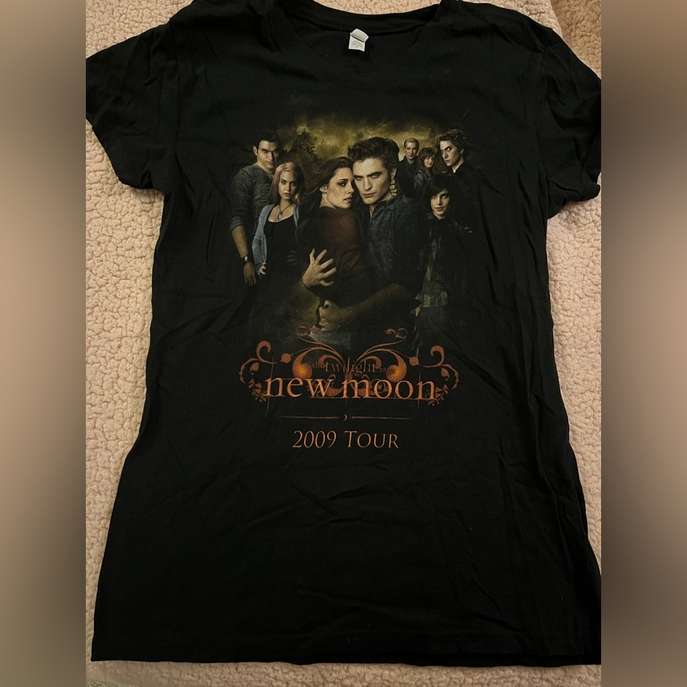 Twilight New Moon 2009 Tour Shirt